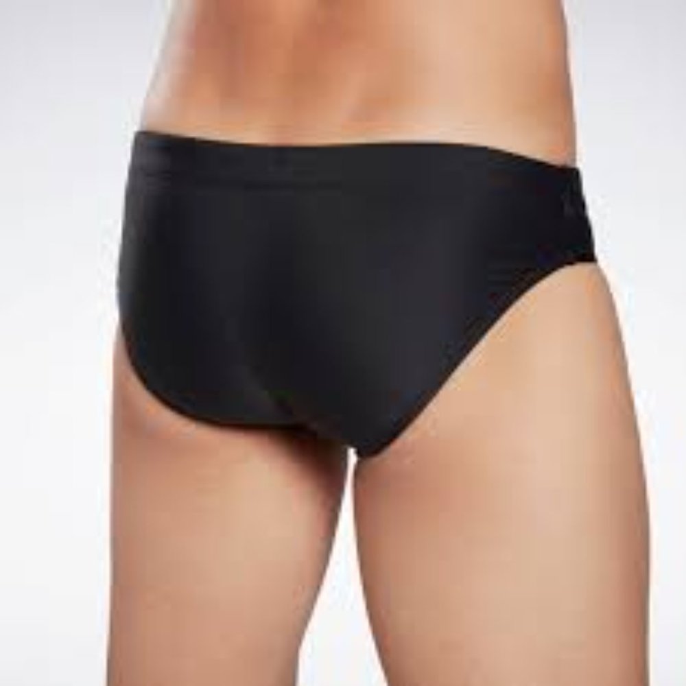 Reebok Men's Swimwear Tech Knit Swim Black Size Large - Picture 5 of 14